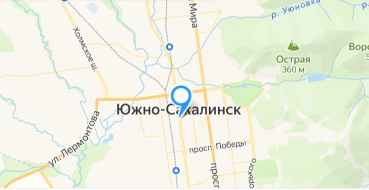 Карта тура
